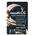 Mouth OS Mint Frost sachet on marble | premium Dissolvable Film | fluoride-free