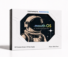Clean Saint Mouth OS Mint Frost box, dissolvable toothpaste film, 60 Precision Doses, 30-day supply